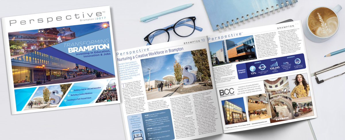 perspectiveCDN's tweet photo. Excited to feature #Brampton in today's Globe &amp; Mail insert. Read the full feature about living &amp; working in the city 👉  https://t.co/eqoryRbHBJ https://t.co/aj0XfBtnUB