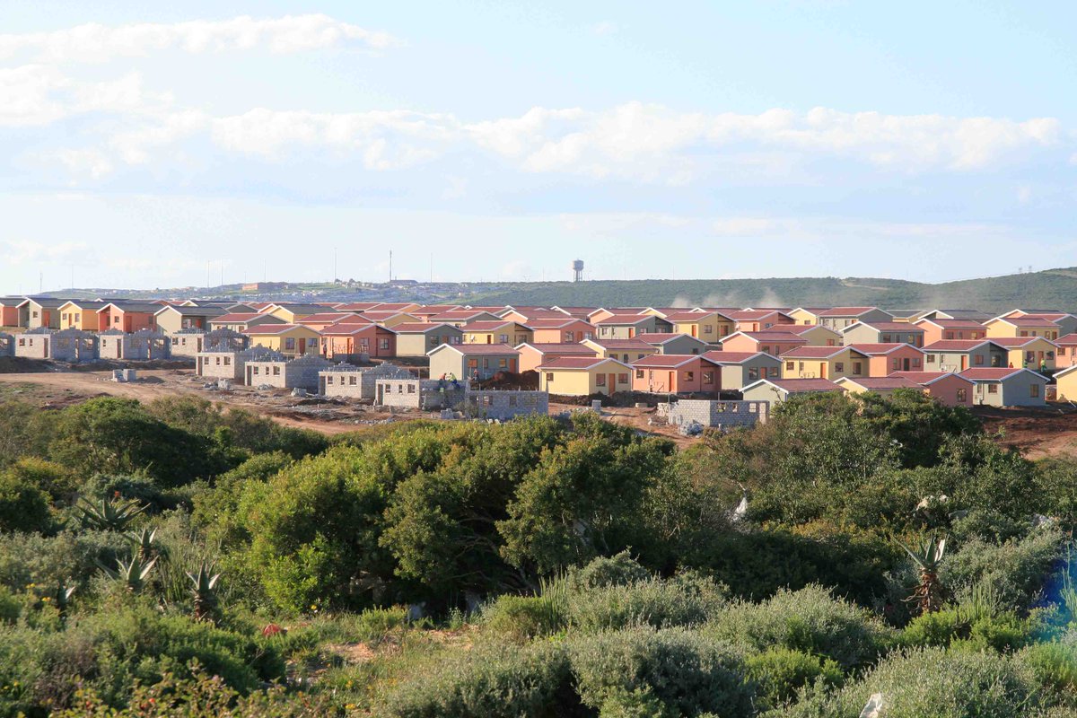 Zanemvula housing project, Nelson Mandela Bay in the Eastern Cape.