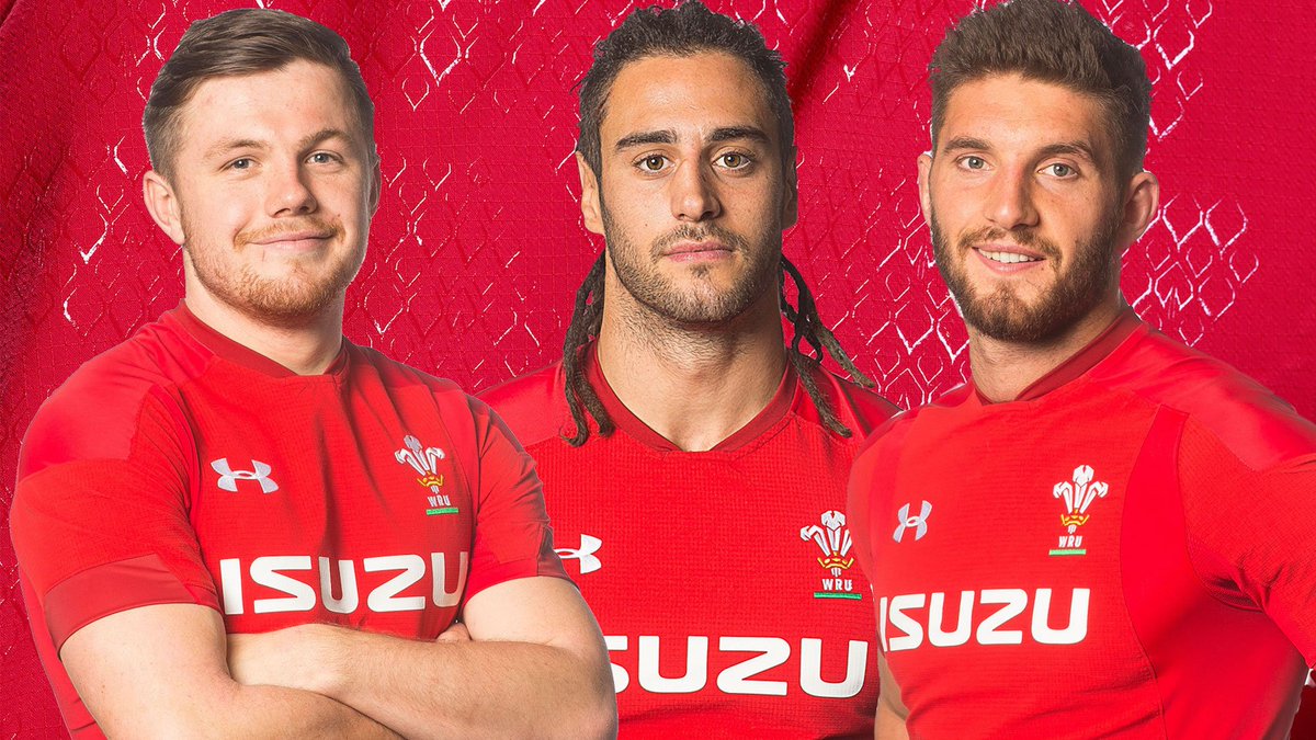 WelshRugbyUnion's tweet photo. Llongyfarchiadau / Congratulations to @steffevs09 @Jnavidi &amp; @owenwillz10 who will make their home debuts on Saturday.  Williams is also making his first test start #WALVAUS https://t.co/ua5YDlZlHy
