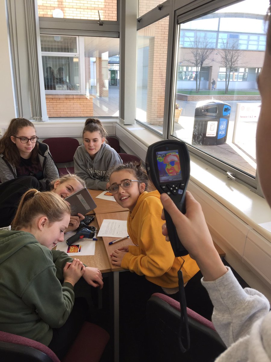 MrMarshallCDT's tweet photo. CABEC challenge activity 3. Seeking hear through infrared cameras. #teamLAC @Linlithgow_Acad https://t.co/9lmFhJs2vI