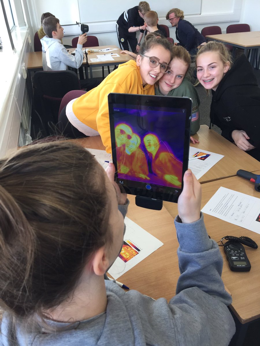 MrMarshallCDT's tweet photo. CABEC challenge activity 3. Seeking hear through infrared cameras. #teamLAC @Linlithgow_Acad https://t.co/9lmFhJs2vI