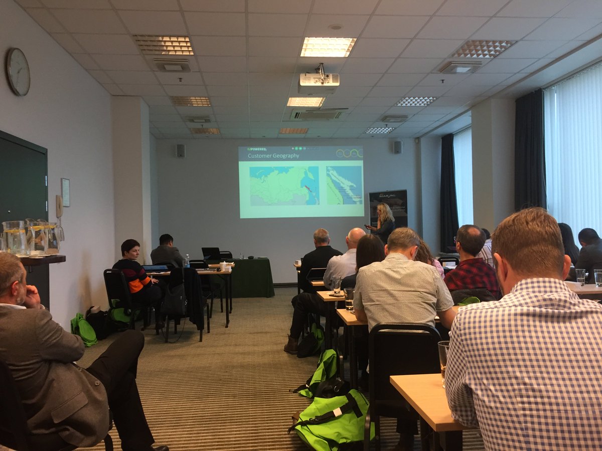 MarvalSoftware's tweet photo. What do SouthAfrica, Australia and Russia have in common? Marval success stories! Shared now at our Global Partner Conference in #Vilnius. #MPOWERED17 #MarvalPartners #TeamMarval https://t.co/GtuCUfLB4k