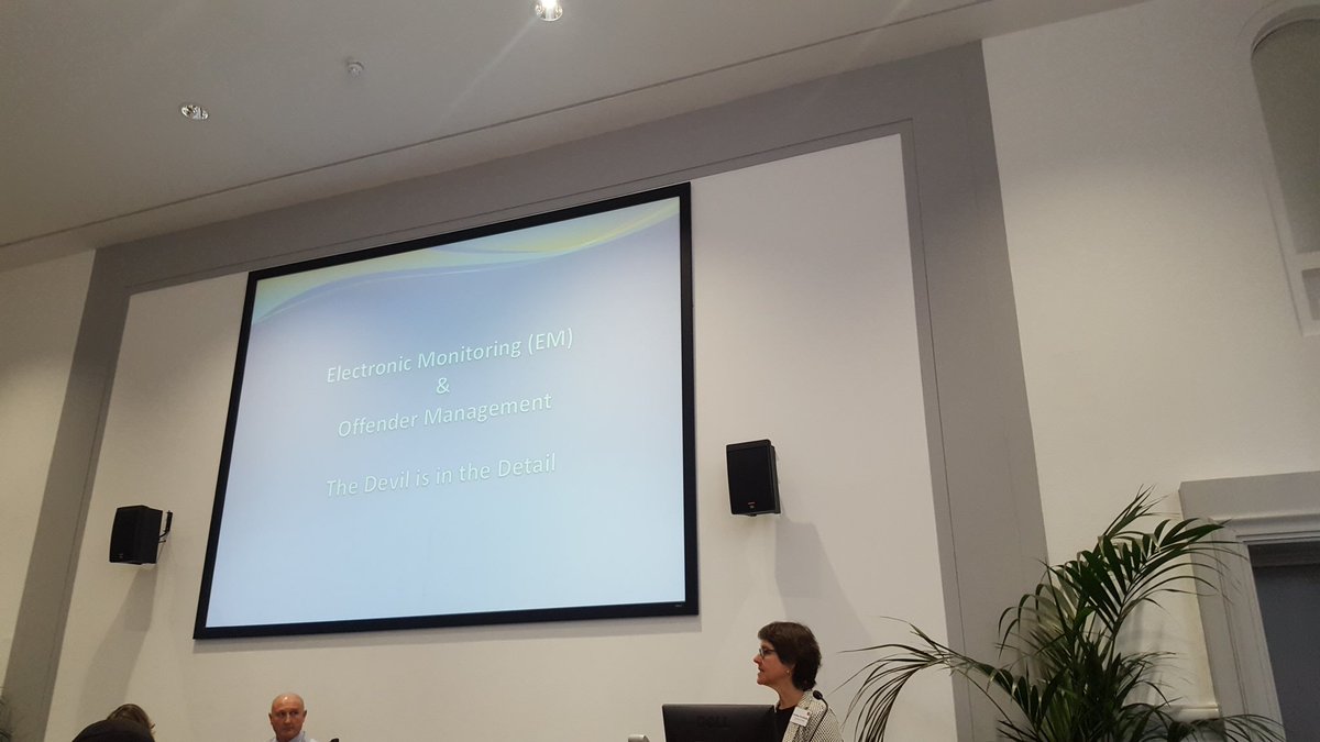 RayJHolt's tweet photo. #TrackingPeople session 2! Jeff Hodgkinson formerly of South Wales Police talks EM and Offender Management. https://t.co/EW8cKVkfGh