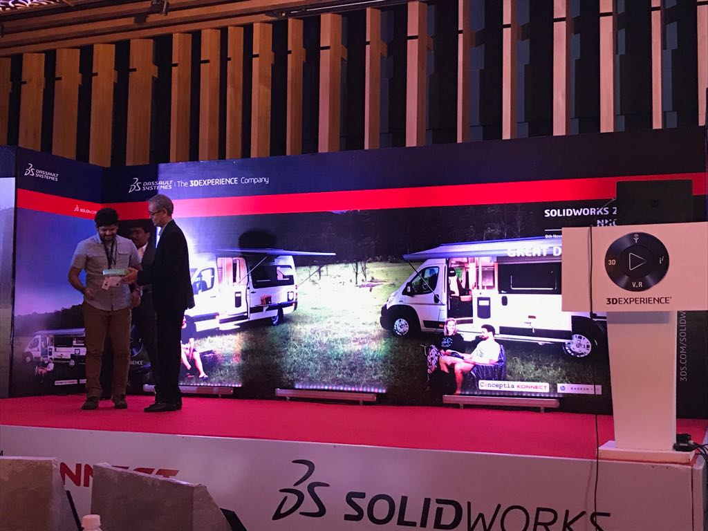 SOLIDWORKSIndia's tweet image. Winner of the #DesignContest #SWLAUNCH18 @SOLIDWORKSIndia @CK_SolidWorks