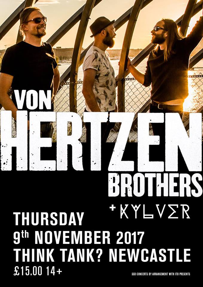 vonhertzenbros's tweet image. Newcastle we are looking forwards to seeing you Tonight at @wearethinktank  with special guests @kylvermusic 

seetickets.com/event/von-hert…
