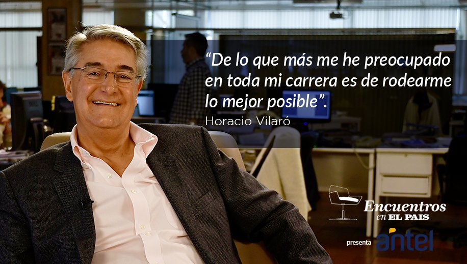 elpaisuy's tweet photo. Es contador pero de joven quería ser árbitro de fútbol. En 1982 comenzó su carrera bancaria y hoy es gerente general de Itaú.  Horacio Vilaró, en #EncuentrosEP ►https://t.co/nxvrylr9Ih 

Presenta: @AntelDeTodos https://t.co/AeFTA4wtMy