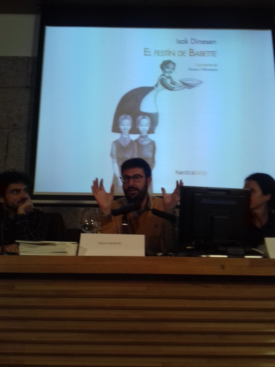 EditorasGalegas's tweet photo. Intervención de #DiegoMoreno: "Dez anos de libros ilustrados" en #NórdicaLibros #Editarlibroilustrado #SimposioAGE17 https://t.co/7DAjQeqR2w