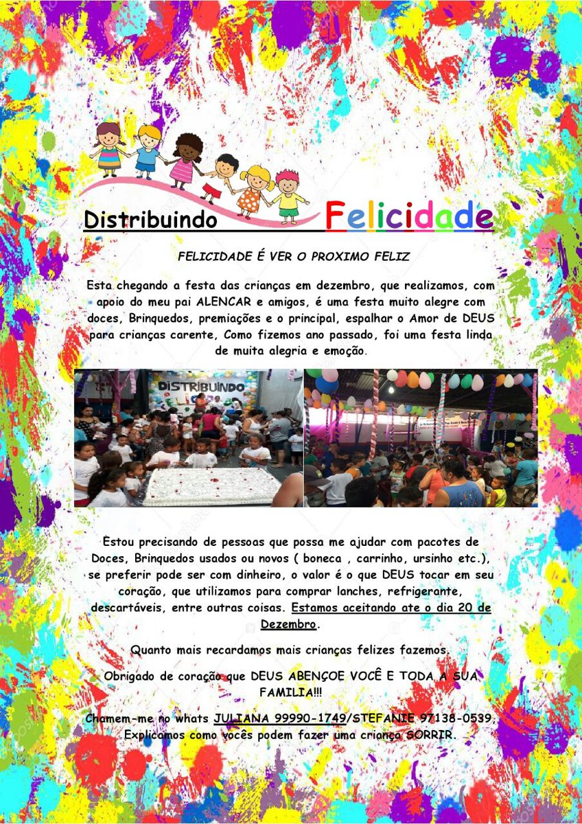 Tiowillevento's tweet photo. DISTRIBUINDO FELICIDADE https://t.co/S0TbVhIrPZ