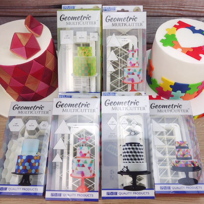 CAKECRAFTSHOP's tweet photo. For your chance to #win these @PMEcake geometric cutters, FOLLOW us &amp; RETWEET this with the hashtag #CCSGiveaway by midnight on Tuesday 14th November T&amp;Cs: https://t.co/G6ZovPBUyY 🍰💕 https://t.co/zqU9UaEqj4