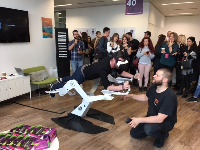 VibrantMediaUK's tweet photo. It's all taking off! Fly by and visit us at the #mshuddle #vibrant #insperience https://t.co/FpVDOnnsSB