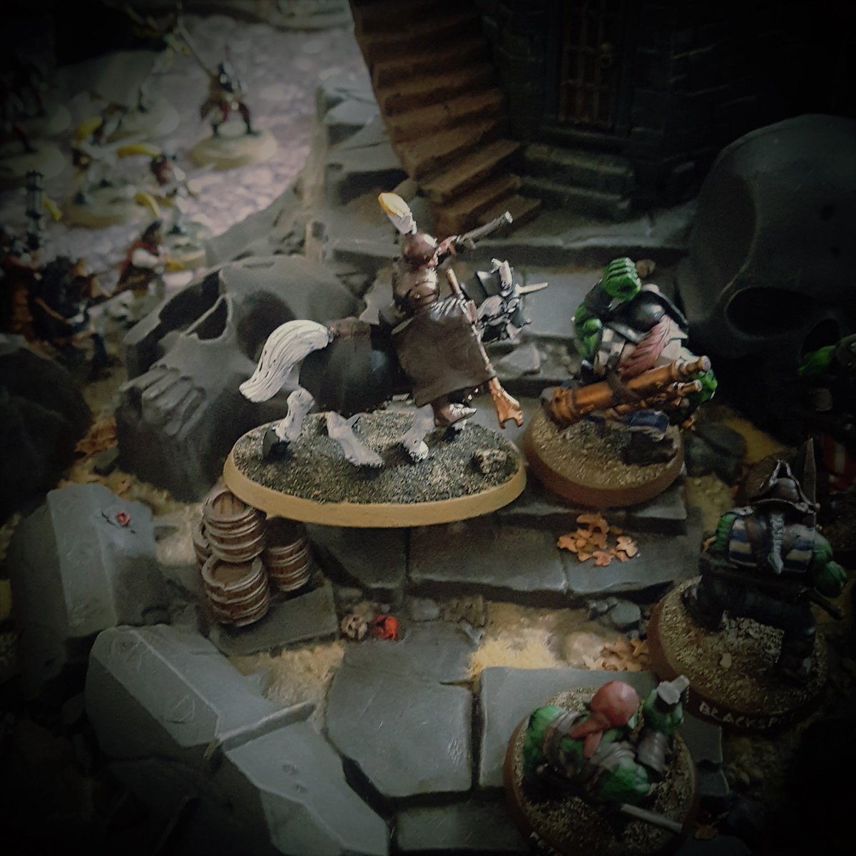WarbossKurgan's tweet photo. #TheHarrowmarkRun part 7
Campaign finale: The Tower of Screaming Death!
#TheHarrowmark #Shyish #RealmOfDeath #AgeOfSigmar #AoSSkirmish #TheOgresuns
https://t.co/pKcTjeW4An https://t.co/uVehlQQzZV