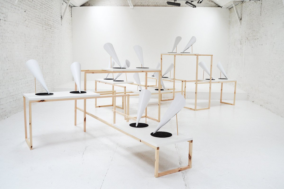 sologallery's tweet photo. Tonight 8pm NEoN Digital Arts Festival will open 'Media Archaeology: Excavations' at West Ward Works in Dundee, Scotland, featuring the site-specific installation 'Bruit Blanc' by @VOIDcollective, on view until Sunday 12 Nov, 4pm  @weareneon  https://t.co/6ToLM8xZO9 https://t.co/j0HdndHAz8
