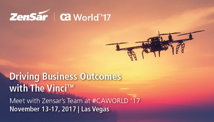 ZensarSA's tweet photo. Driving #Business #Efficiency with The Vinci™ - Learn more at #CAWORLD '17 - Just a few more days to go! https://t.co/d3MK7YzItY https://t.co/gfF7gTyxSr