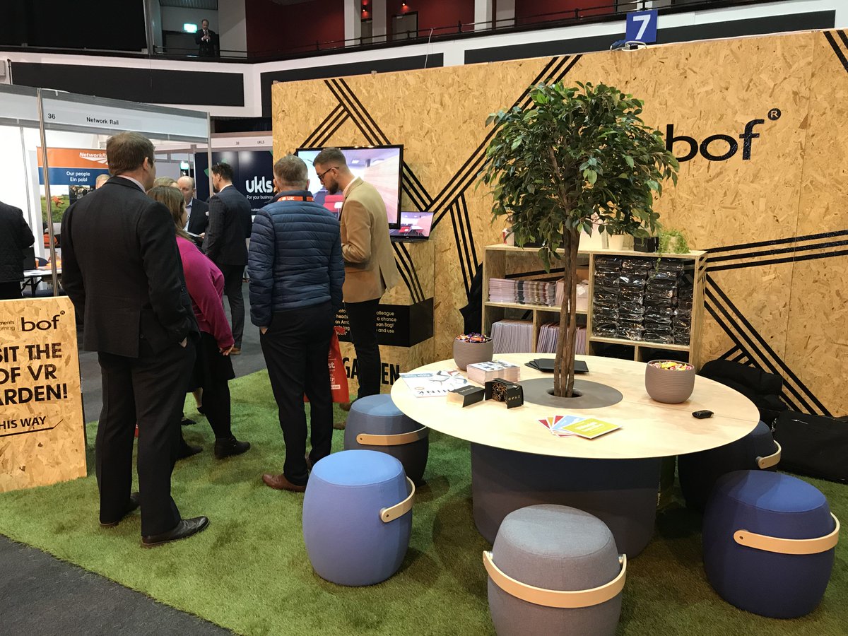 bof_furniture's tweet photo. Have you visited the #BOFVRGARDEN yet? Come over to chat to our Account Managers and try out our VR experience #ProcurexWales https://t.co/ny0PDRzHNP