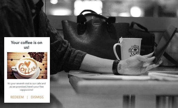 UniqodeHQ's tweet photo. Coffee shop marketing strategy (#EddystoneBeacons) that cost less than $50 a month https://t.co/TPAMuqGBBX #ProximityBeacon #Bluetoothmarketing https://t.co/GSFbosuk93