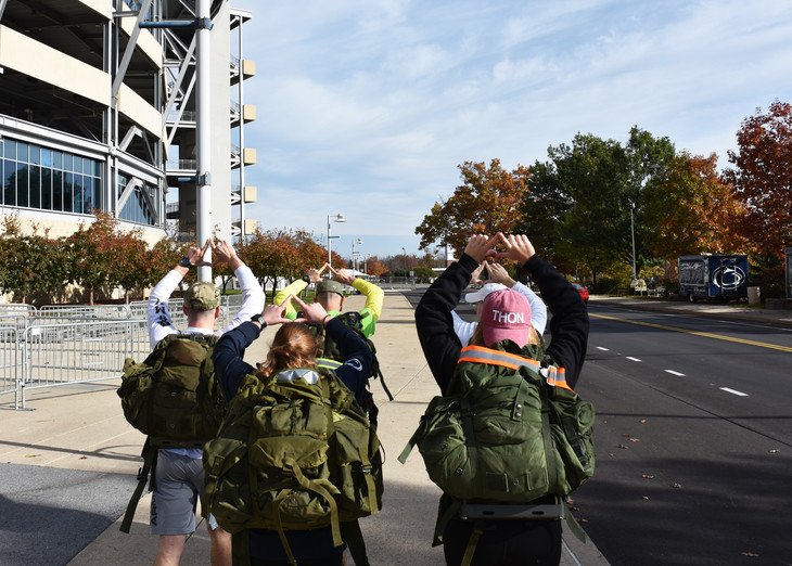 Penn State (@penn_state) on Twitter photo Shoutout to Kaizen, the ROTC org raising funds for <a href="/THON/">Penn State THON™</a>, on their Ruck for a Cure event over the weekend! 💪 ow.ly/IXAH30grqdd Shoutout to Kaizen, the ROTC org raising funds for <a href="/THON/">Penn State THON™</a>, on their Ruck for a Cure event over the weekend! 💪 ow.ly/IXAH30grqdd