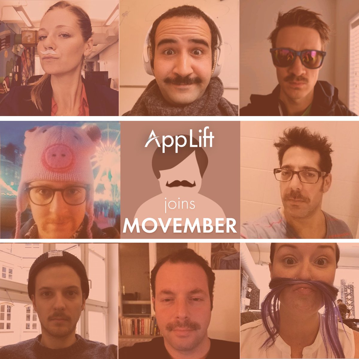 Applift's tweet photo. Join our #Movember initiative: https://t.co/YHmTdlxw6M @Movember Foundation saving and improving the lives of men! #MoLift https://t.co/1vffBT11rZ