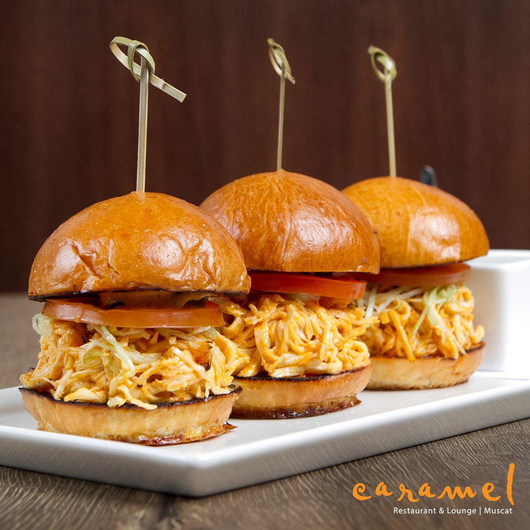 caramel_muscat's tweet photo. Many of you are fans of our classic #sliders, but have you tried the #PulledChicken variety? #caramelmuscat #rohm #operagalleria https://t.co/VXPAKgsSjd