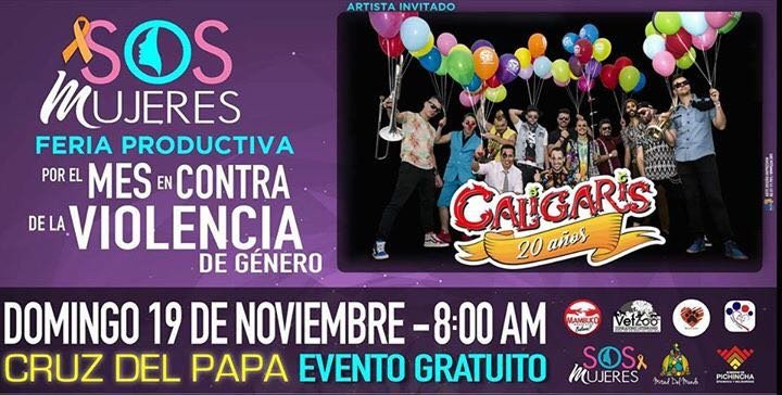 ElMiniSello's tweet photo. Confirmado!!#Quito #Ecuador #Noviembre19 @LOSCALIGARIS en #ElShowMasFelizDelMundo https://t.co/5LaPrX0FPy