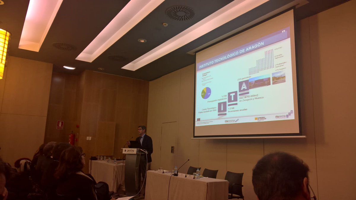 #industria40 #sostenibilidad #digitalización #modernización #empresas Hoy nuestro director .<a href="/afercuello/">Angel Fernández Cuello</a> invitado por <a href="/FepeaAragon/">FEPEA</a> para dirigirse a las empresas instaladas en polígonos de Aragón y contarles qué hacemos en @ITAINNOVA