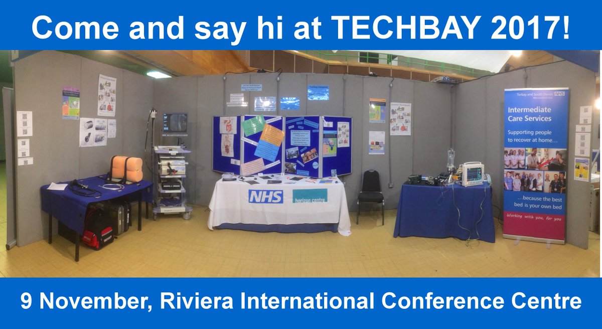 TorbaySDevonNHS's tweet photo. Our Medical Devices team are at the @RivieraCentre in Torquay today promoting Medical Engineering and Health Science! They'll be talking to students interested in working for the NHS in the future! #techbay #torbay #nhs #devon #future https://t.co/vXVOeIJJSn