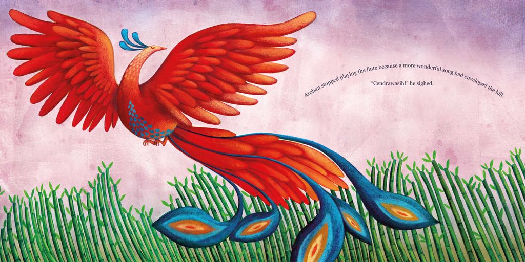 lantanapub's tweet photo. For #folklorethursday pick up #PhoenixSong, a story about a young boy, a magical flute, and the mystical Malaysian phoenix. By @dutta_tutu &amp; #MartinaPeluso. Order your copy here https://t.co/H2gDxzl1zC or from @bookdepository ! https://t.co/eWPkxepllz
