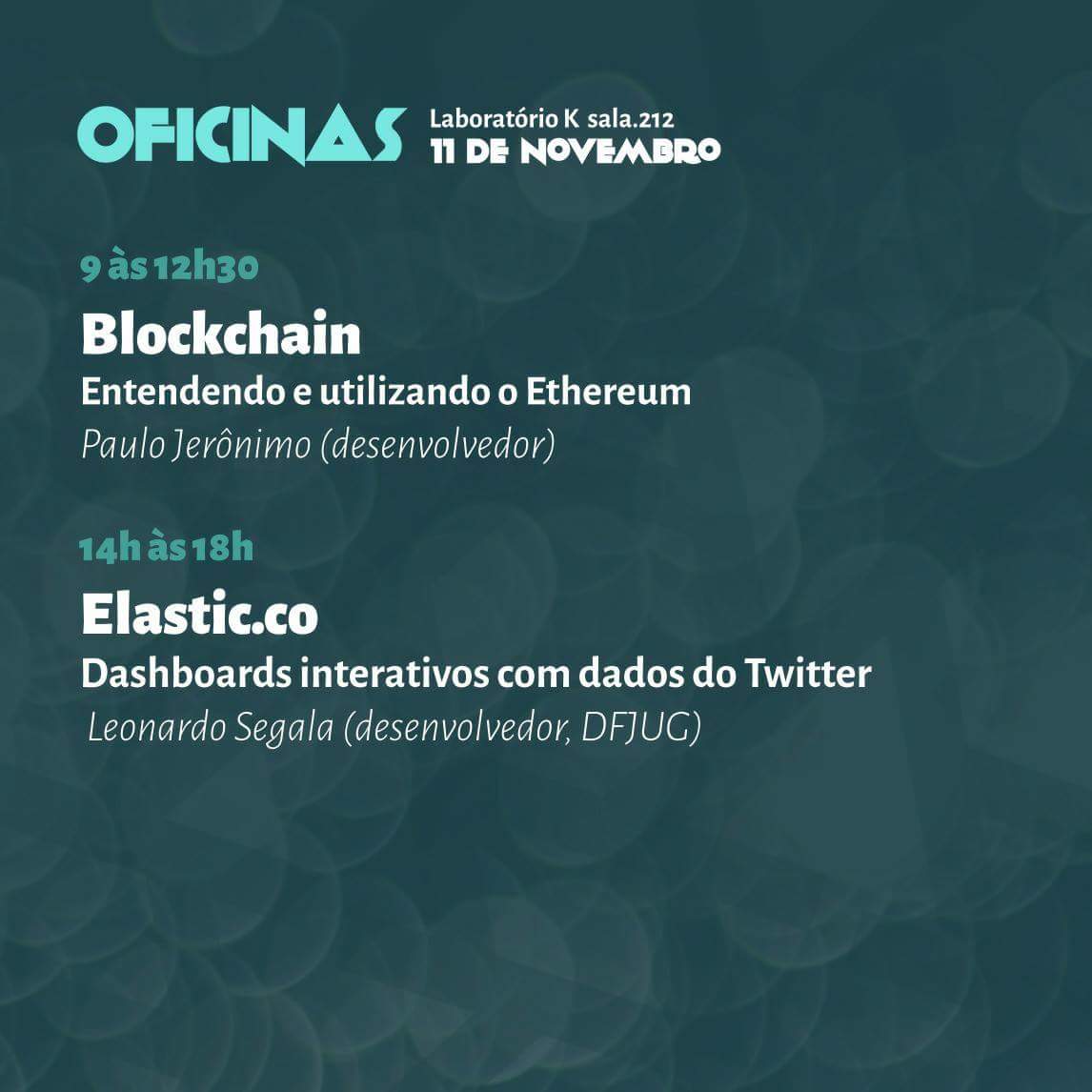 gingadf's tweet photo. Veja quais são as palestras e oficinas que serão ministradas no AúMidi https://t.co/09GAMsG3eO
@DFJUG @javanoroeste 
#blockchain #tvdigital #games #Mídiasdigitais https://t.co/CAdIbsyp1P