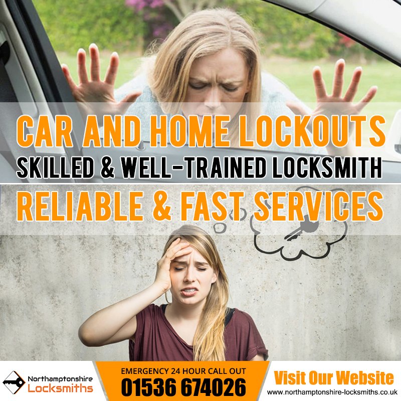 Locksmithsnorth's tweet photo. Locked Out? Don't Worry
We have team of professional #Locksmiths that help you when you need them most. Call  01536 674026
 Visit: https://t.co/K7QNZt8d7q
 #locksmith #Emergencylocksmiths #locksmithservice #Kettering #UK https://t.co/Vtb3lt7sU4
