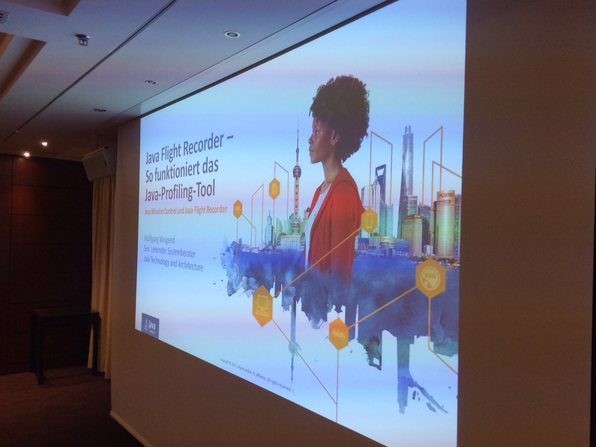 wolflook's tweet photo. Thanks for attending my session about #Java Flight Recorder 6 #JMC #JFR 6.0.0 with #JDK 9.0.1 at #WJAX2017 in Munich @jaxcon https://t.co/NZ8ccfHPwT