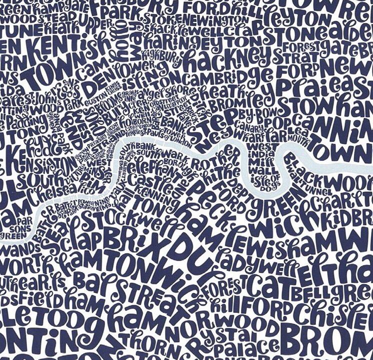 ArlingtonEstate's tweet photo. Can you see where you live in #London? #AlternativeMap #Map #MapofLondon https://t.co/zyAVzIDsk3