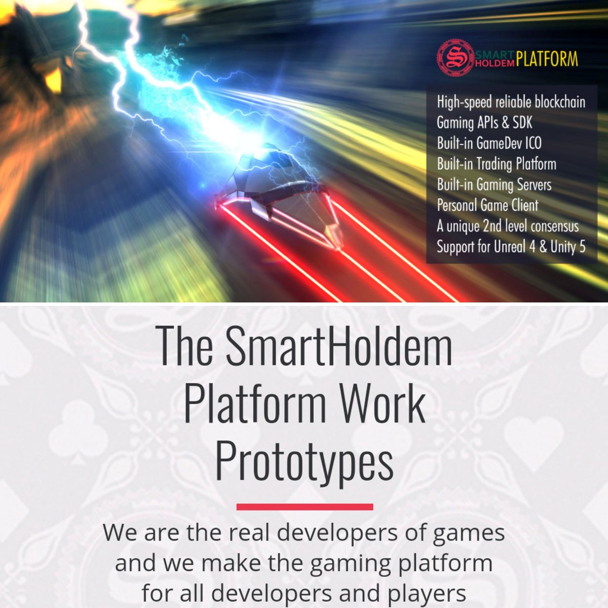 smartholdem's tweet image. #SmartHoldem Decentralized multi-architectural #gamedev  #platform that is open and #interactive  with people online in real time without any restrictions. Test prototypes : smartholdem.io/platform/
#blockchain #btc #Poker #cryptocurrency #ICO #technologies #UE4 #unity3d #bitcoin
