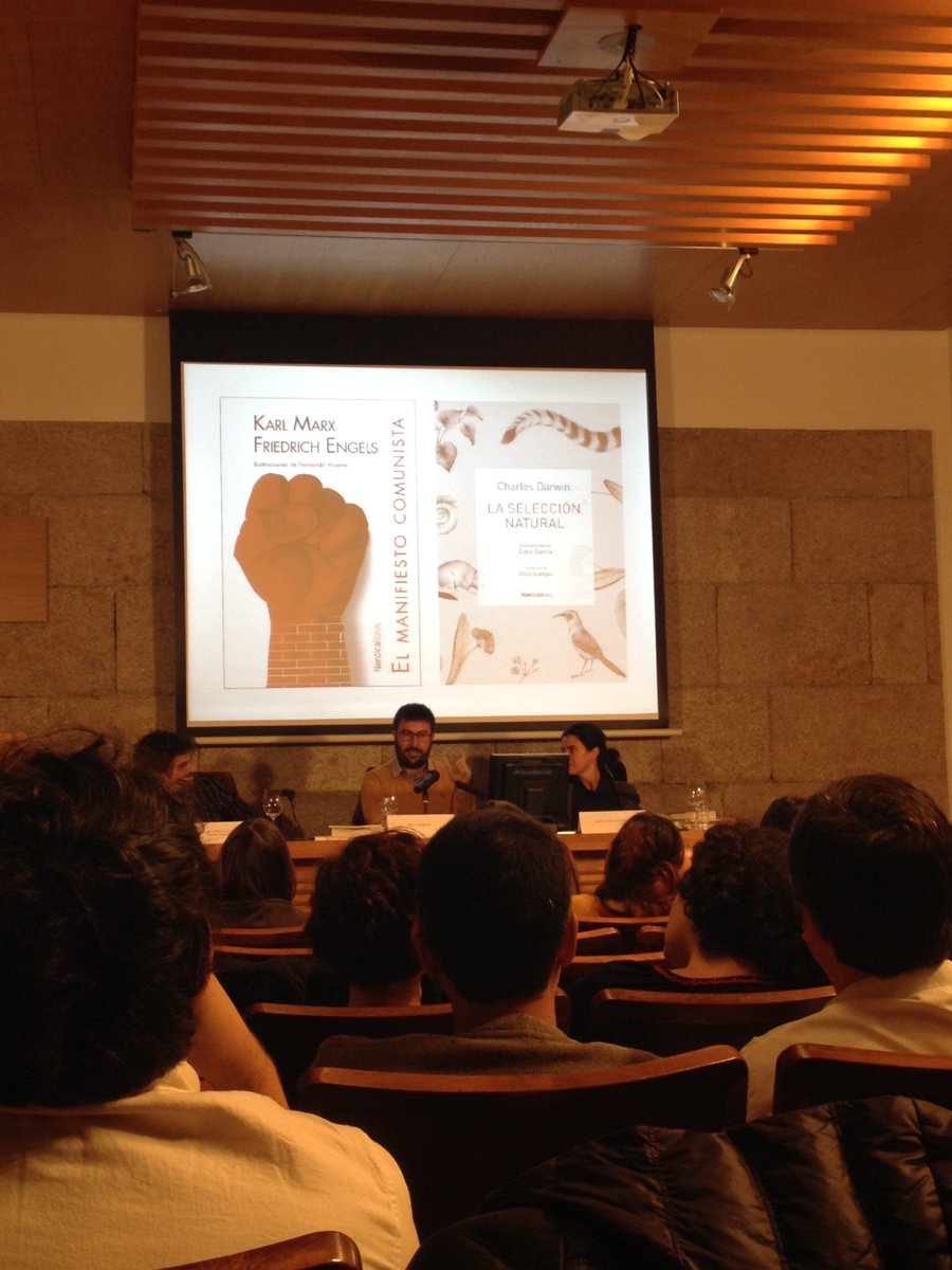 Nu_diaz's tweet photo. #diegomoreno de @Nordica_Libros defiende la libertad absoluta en el trabjo del ilustrador #SimposioAGE17 🤘🏻 https://t.co/nLmC15tTEN