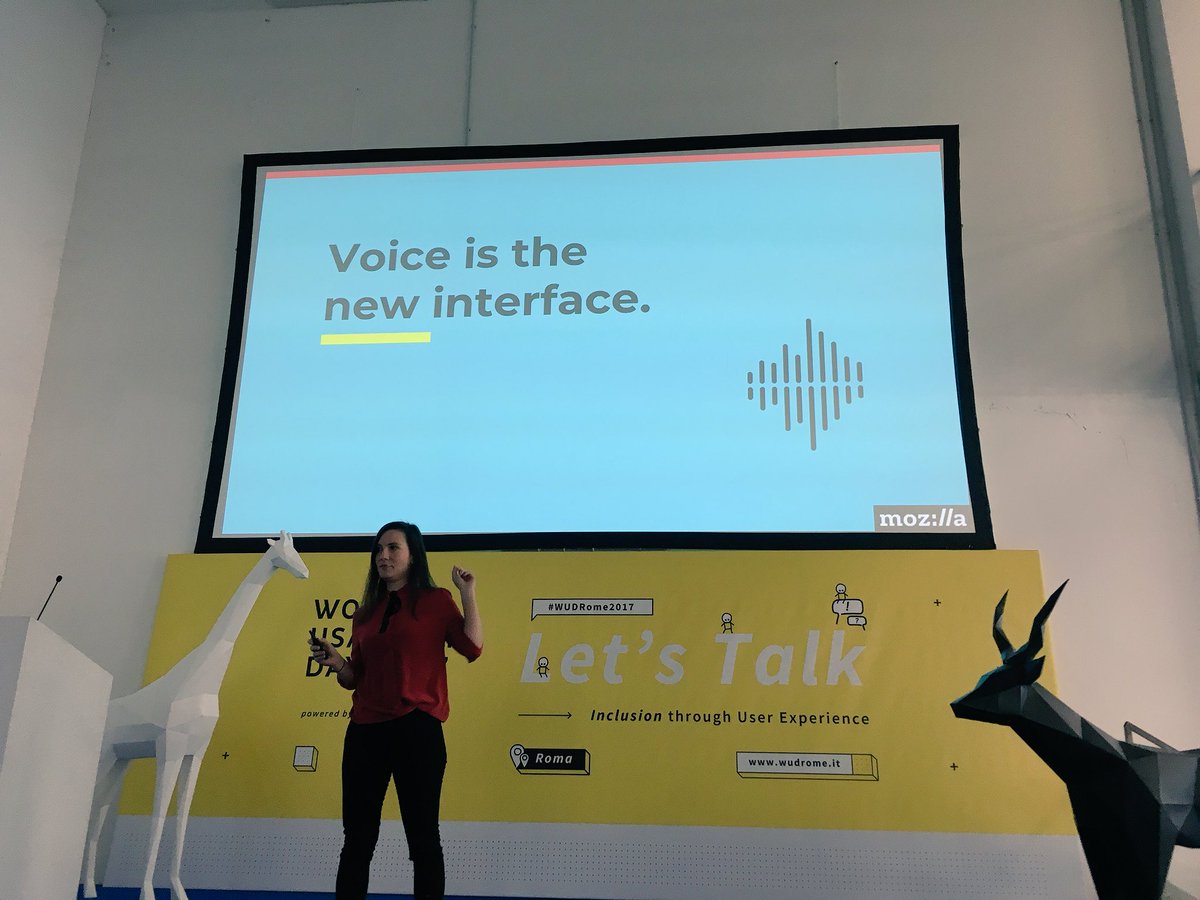#WUDRome2017 
Decentralizing #design for #inclusion: palco e platea per l’open #innovation #manager <a href="/rosanardila/">Rosana Ardila</a> cc #mozilla