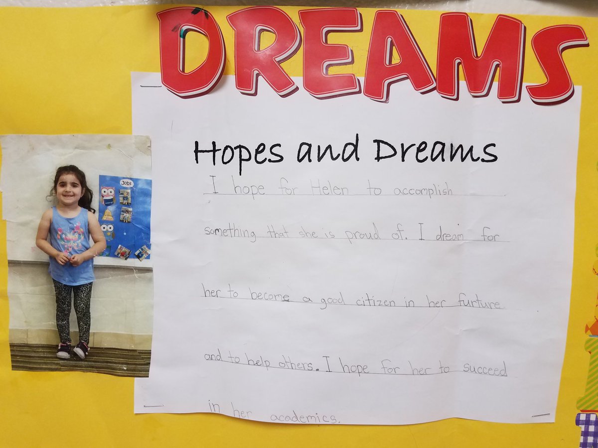 example hope and dream