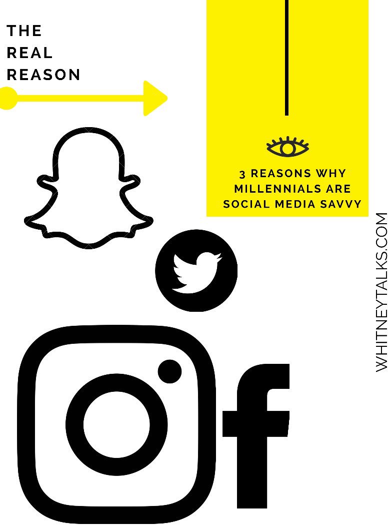 WhitneytalkTV's tweet photo. Latest Article: "The Real Reason"
Check out the TOP 3 reasons millennials are social media savvy.
CC. @whitney_talks
#whitneytalks https://t.co/6L06t8qqLz