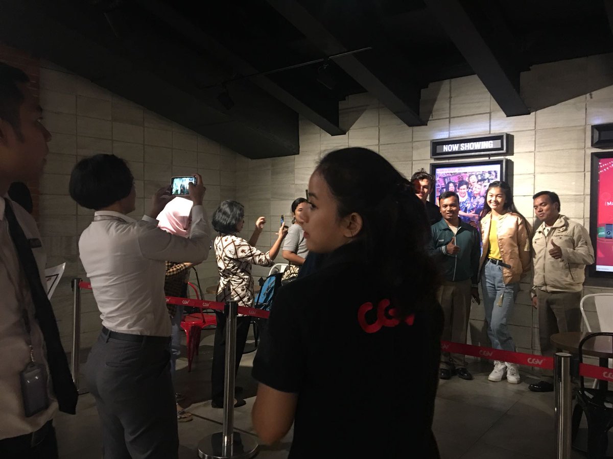 Nobar film My Generation di CGV Slipi Jaya hari ini, ayo yg blm nonton jangan sampai terlewatkan! #yuknontonsatusekolah #Mygenerationfilm #ifisinema