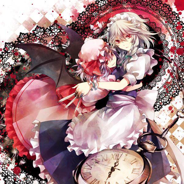 Twitter 上的 美しき東方イラスト 東方好きはrt レミリア スカーレット 十六夜咲夜 T Co Dsuxmvfila Twitter