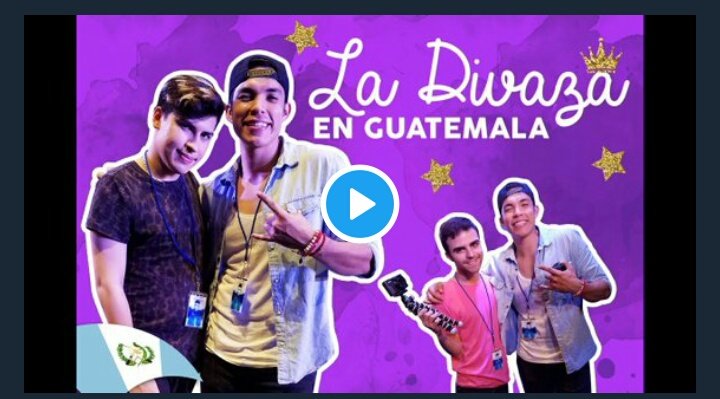 DavidFans_1's tweet photo. @ladivaza en Guatemala!! vayan  a  ver el video y darle like que esta buenísimo 😌 mencionen a la Divaza!  😉
-Em👻

https://t.co/g6EKqceLAv https://t.co/dWxxqoZSst