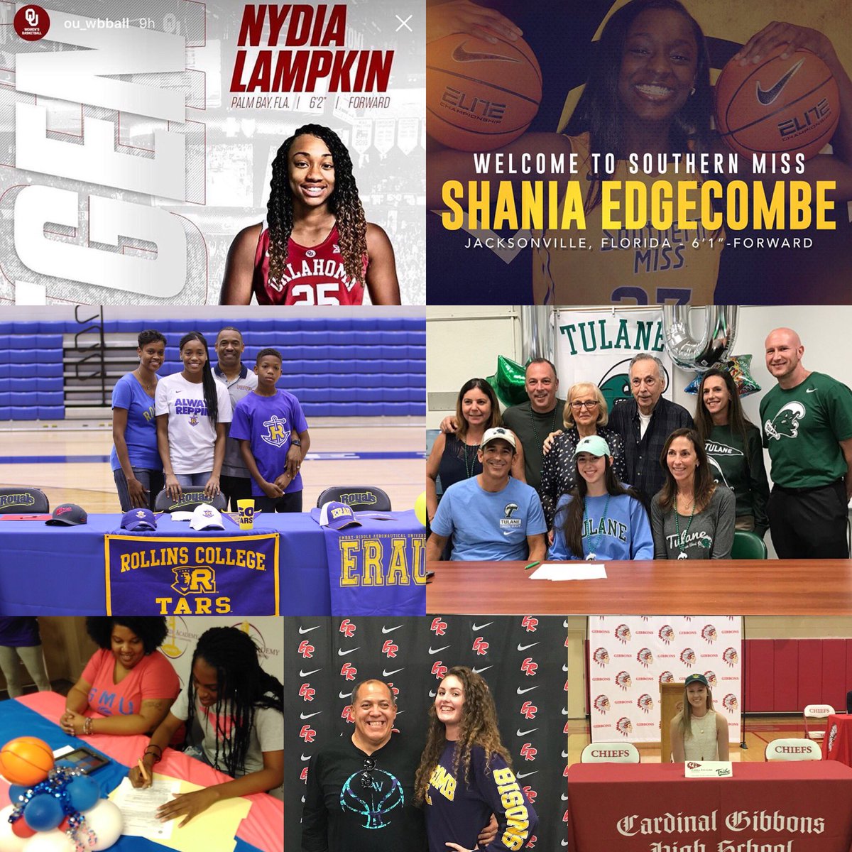 SUTSReport's tweet photo. Very deserving for a lot of hard working ladies. #signingday #senduspics https://t.co/ot7mF1cjZQ