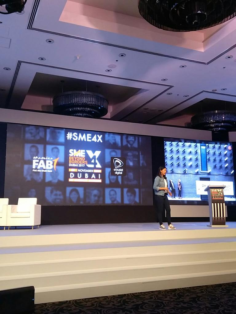 SME10x's tweet photo. #UpNow @annabellekwok  of #NeuralBay speaks about Human Recognition through technology and how it can be used for security.. #sme4x #smebeyondborders https://t.co/Ebx4A4lfwp