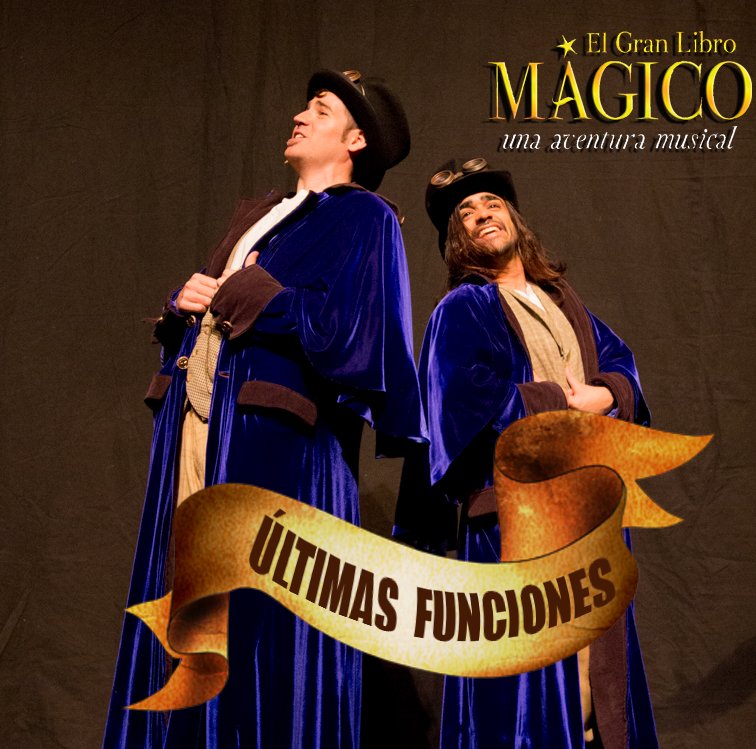 ¡No te quedes sin descubrir la magia de #ElGranLibroMágico en el <a href="/treinavictoria/">Teatro Reina Victoria</a> Entradas➡️bit.ly/2uUvZoF