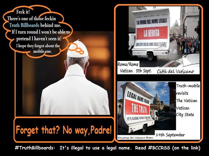 IceTruth1's tweet photo. @NBCNews Yet #PopeFrancis & #RomanCult a #rooted in #legaldeathcult which harms every living thing! #hypocrisy
#TruthIsTheJudge #TruthBillboards #BCCRSS
https://t.co/Drk6LhtTdu
#NBCNews: JUST IN: Vatican to ban the sale of cigarettes to employees "as of 2018" https://t.co/1W7nV6xDJC
