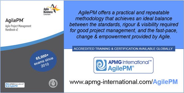 APMG_Inter's tweet photo. Agile is becoming increasingly popular in project management. AgilePM is the leading framework &amp; certification → https://t.co/asx7mFHoUj https://t.co/tZBanKgjc0