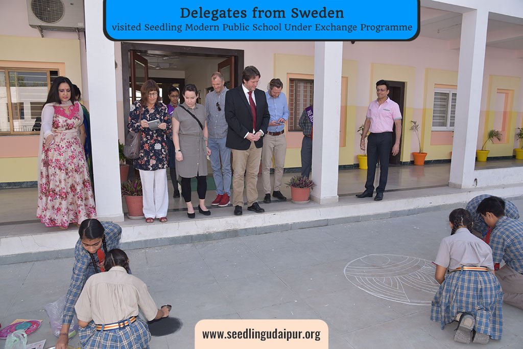 SeedlingUdaipur's tweet image. Delegates from Sweden Visited @SeedlingUdaipur School Under Exchange Programme. 
#SchoolFunction #Events #School #Activities #Visit #Retweet #Education #exchangestudent #exchange #Study #Scholarship #Scholard #Students #Teachers #Kids #Learning #Learn #InYear2018 #EducationSystem