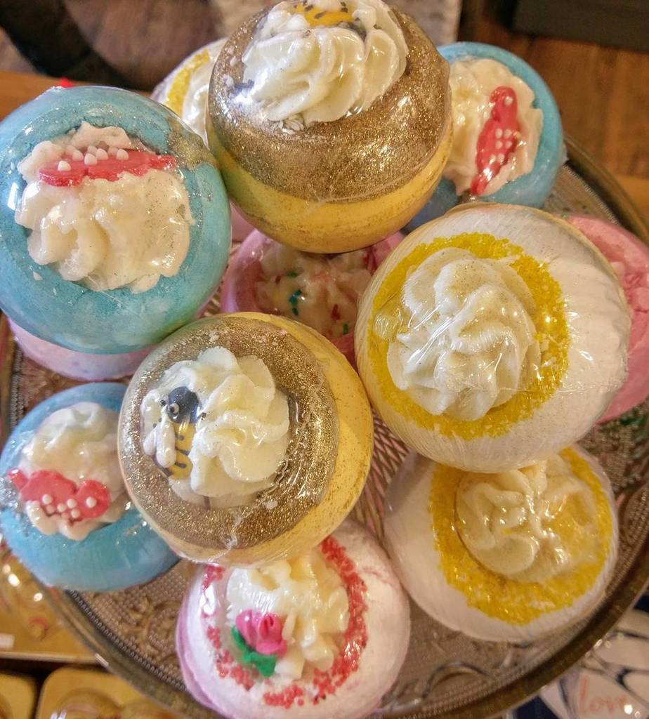 TheStoreSax's tweet photo. Bomb Cosmetics Bath Blasters are here. Hurray for fizzy, fragrant bath time treats at £3 each. #bombcosmetics #bathblasters https://t.co/8LuCxtIjiR