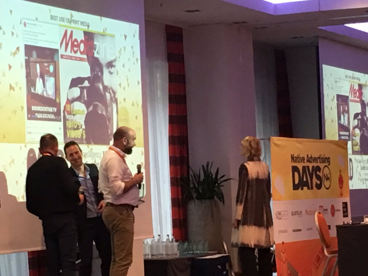 g_gutmann's tweet photo. @hdl_2460 cograts wit the Gold Award at #nativeDays17 with the Medazine. https://t.co/xbE00zVkut