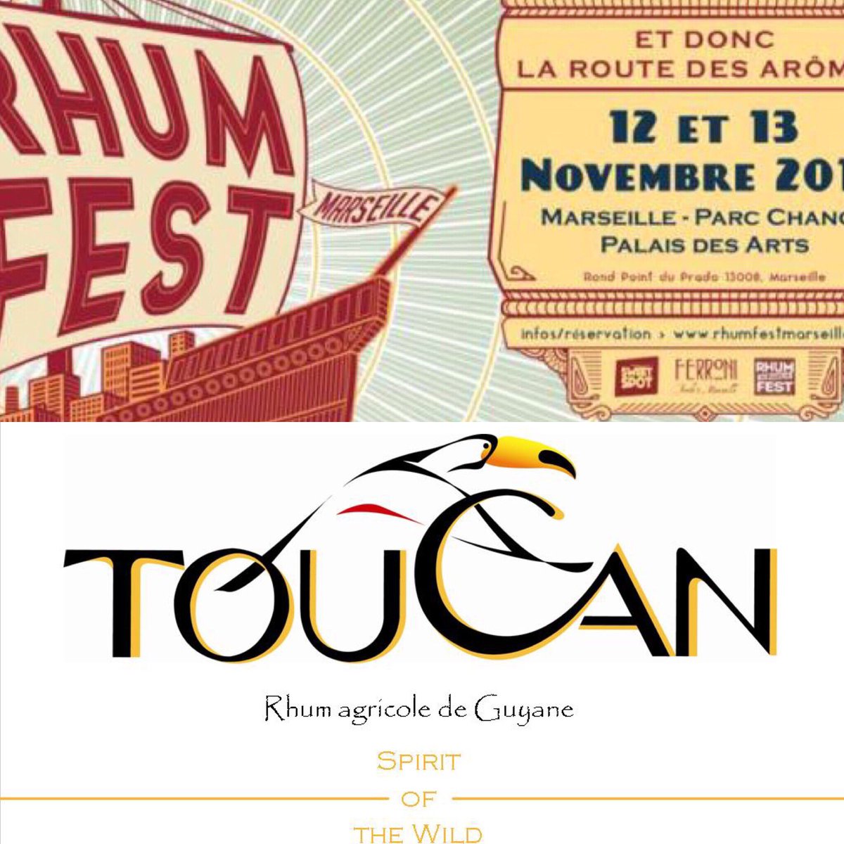 ToucanCat's tweet photo. Les rhums Toucan à Marseille dimanche et lundi ! 😍 https://t.co/NQTMnkEXox