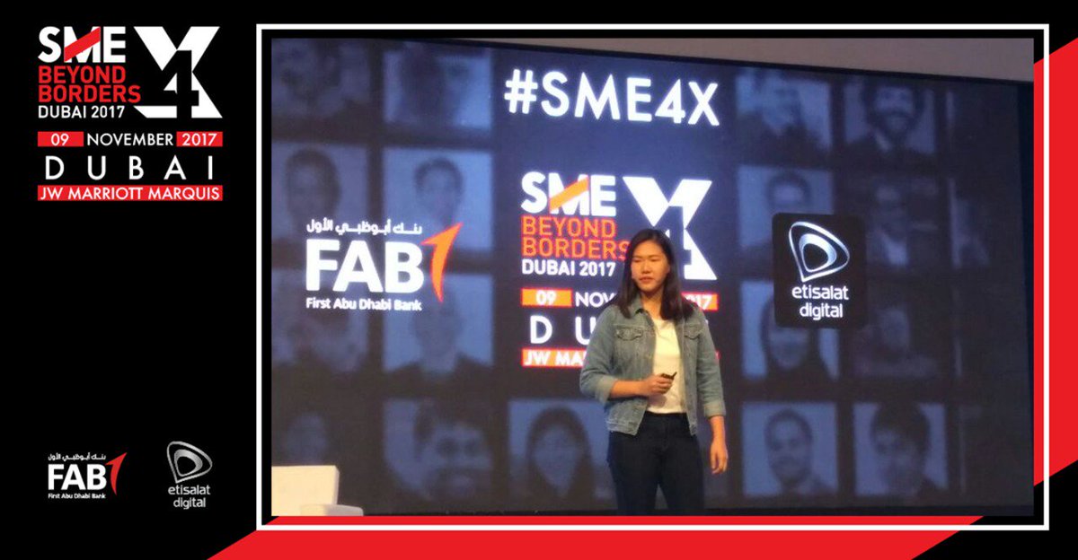 SME10x's tweet photo. Annabelle Kwok, NeuralBay sheds light upon the importance of Artificial Intelligence and how it would lead to total process automation in the coming years..
#sme4x #SME4X #ArtificialIntelligence #ProcessAutomation #SMEBeyondBorders2017 #Dubai #Singapore #AnnabelleKwok #NeuralBay https://t.co/oC49bwl5GX