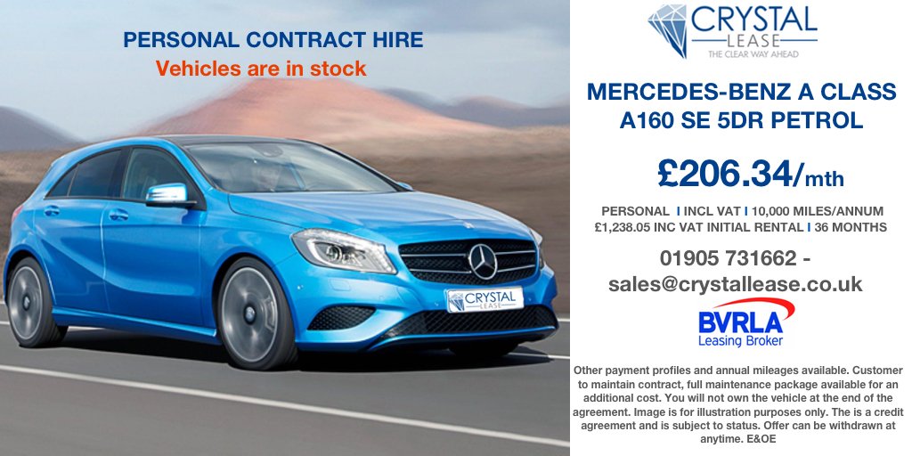 personal contract hire vans