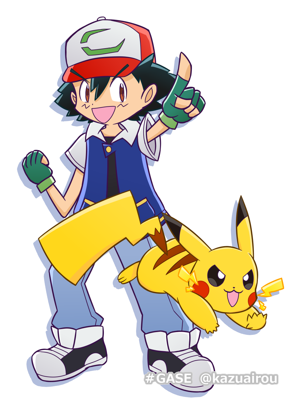 ラニャーニャ村のカク アニメ ポケットモンスター 放送第1000回を記念して ぷよクエ と ポケモン がコラボ コラボカード 6 サトシ ピカチュウ をゲットしよう スキル 1000まんボルト リーダースキル キミにきめた Gase アニポケ放送